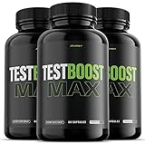 (3 Pack) Test Boost Max for Men Supplement (180 Capsules)