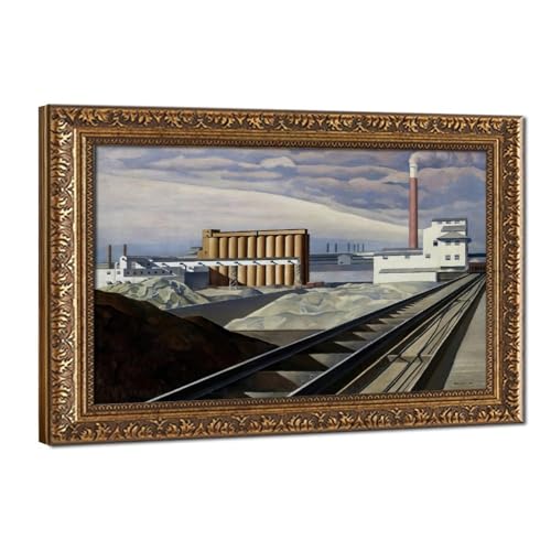 Toile tendue classique Charles Sheeler pour un décor moderniste chic au bureau