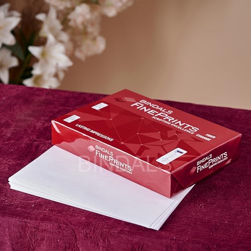 Image of BINDALS White Copier Paper | A4 Size | 75 GSM | 1 Ream & 500 Sheets per ream | Bright Plain Printing Paper | Fine Quality & Eco-friendly