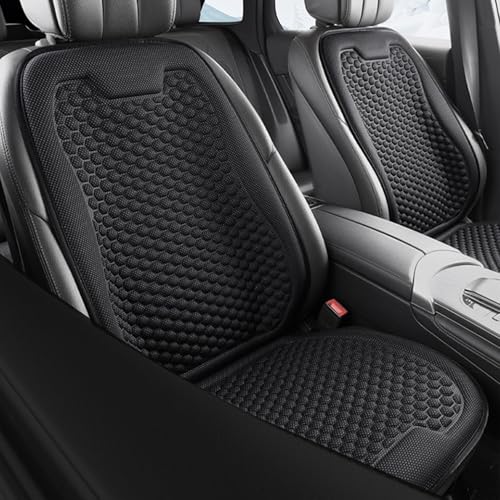 Cojín para asiento de coche ventilado antideslizante y ergonómico universal de malla 3