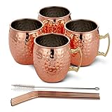 Calidad superior - Nuestras tazas y pajillas están fabricadas con acero inoxidable de alta calidad. Las tazas son absolutamente seguras para beber y las pajillas son fáciles de limpiar con el cepillo incluido.