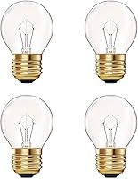 Vista 7 de Bombilla G45 para horno de 40 W, bombillas de repuesto para electrodomésticos de alta temperatura de 572.0 °F para horno, refrigerador, microondas