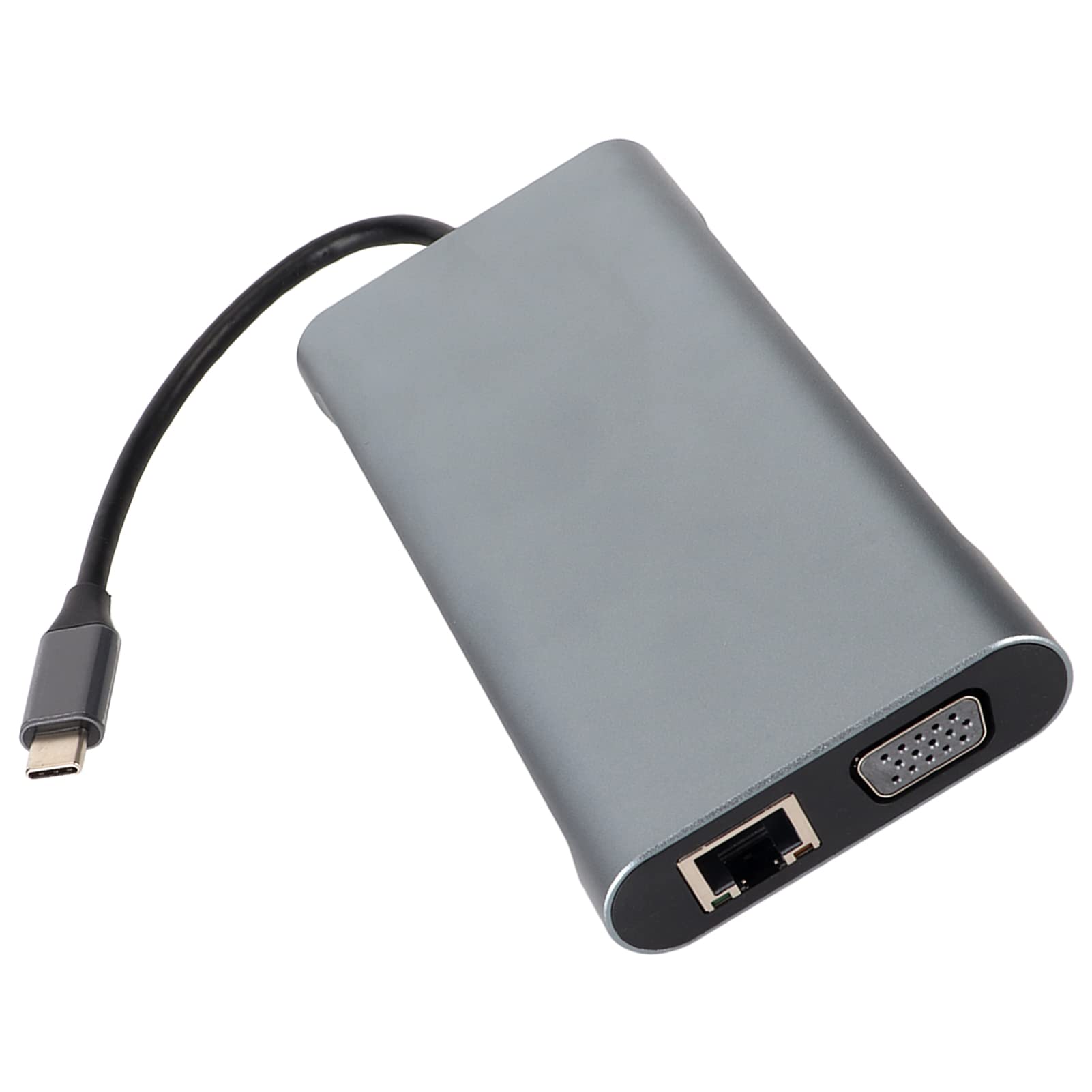 Cryfokt Estação de Acoplamento USB C 11 Em 1 Adaptador Compacto de Hub USB C Dock de