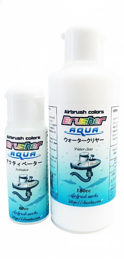 Amazon | 【Brusherアクア】ウォータークリアセット(水性クリアー