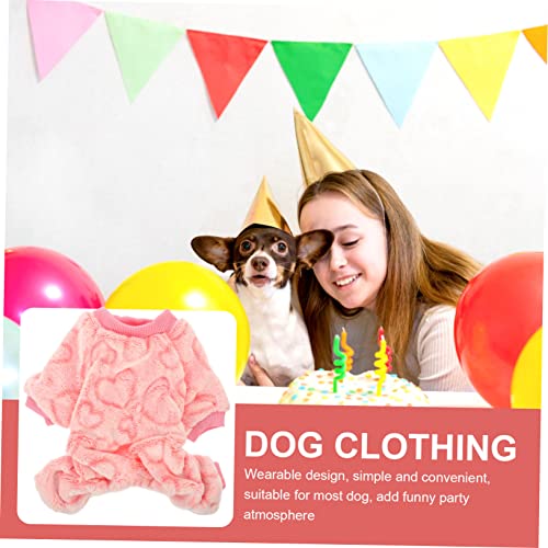 Ropa para perros pequeños Angoily abrigo cálido doble faz miniatura 3