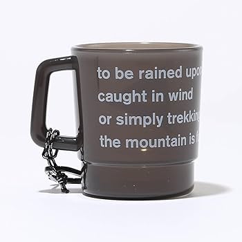 Amazon | and wander アンドワンダー アンドワンダーロゴPPマグ オフ