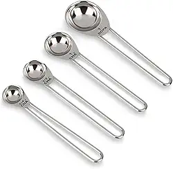 Conjunto de medidores, Colheres, Top Pratic, Inox, Brinox