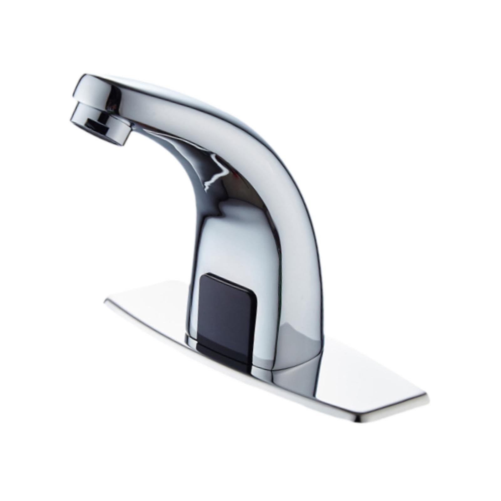Pixzcsa Automatic Sensor Bathroom Faucet With Touchless Functionality High Traffic Areas In Homes And Commercial Spaces Household Restaurant Hotel Washroom