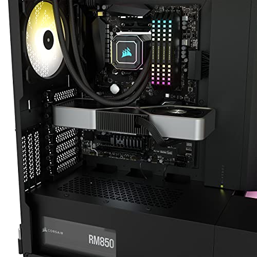 iCUE H170i ELITE CAPELLIX Sistema di Raffreddamento a Liquido per CPU (33 LED RGB CAPELLIX Ultra-Lumino, Radiatore 420mm, Tre Ventole PWM a Magnetica 140 mm, iCUE COMMANDER CORE incluso) - Sistema di raffreddamento - Immagine 9