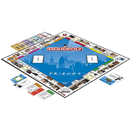Hasbro Gaming Jeu Monopoly : Édition Friends, la série télé, Jeu de Plateau pour Les Fans de Friends, à partir de 8 Ans Multicolore – Image 5