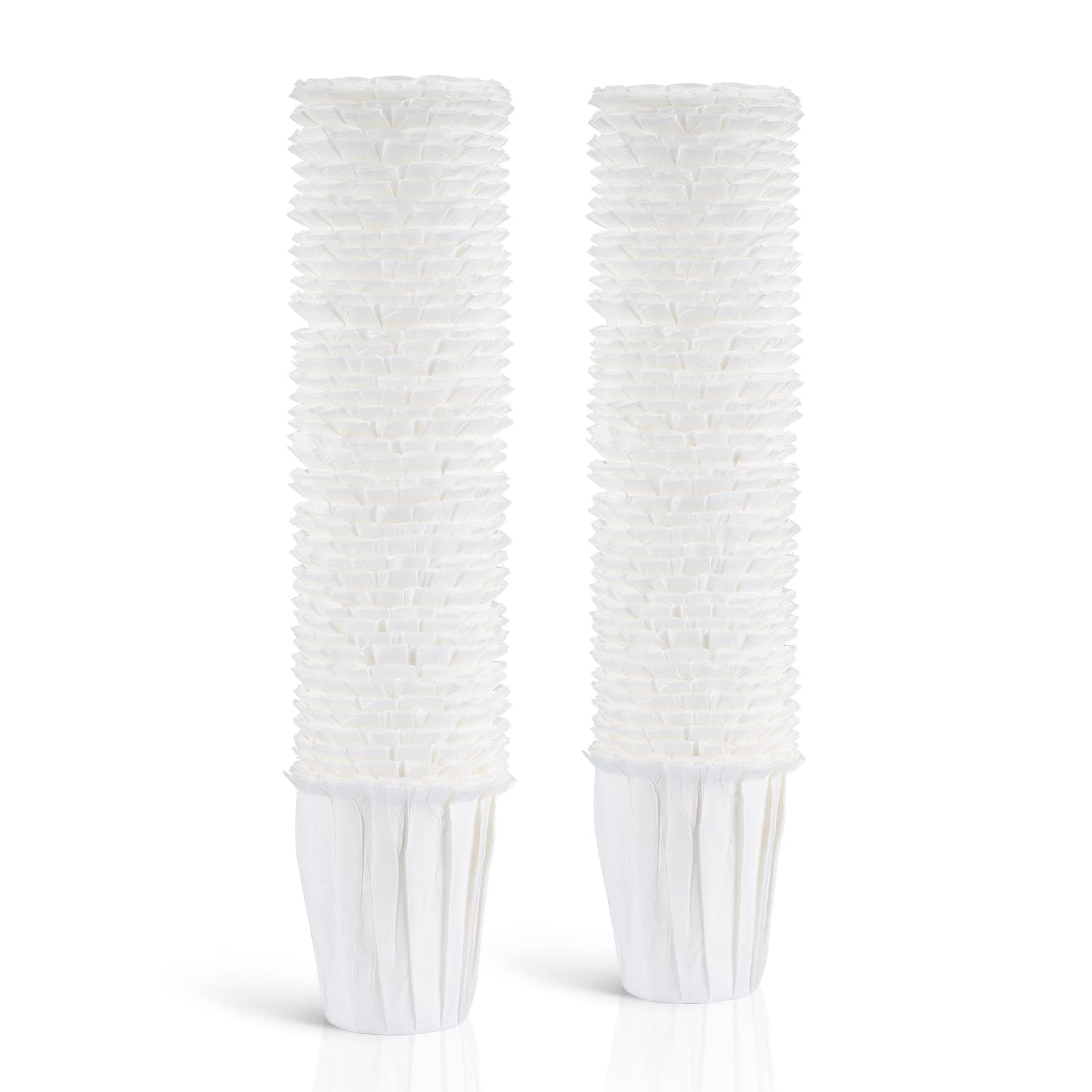 Lot de 200 filtres à café jetables en papier K Cup pour cafetière simple 2.0 K-eurig réutilisables, dosettes de café K-Cup, compatibles avec la plupart des marques de filtre à portion unique 2,0 K