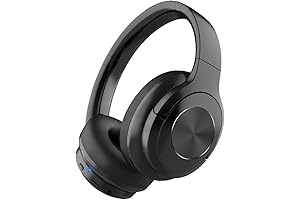 B7 Pro Over the Ear Headphones Bluetooth Wireless 65hrs Foldable Deep Bass HiFi
