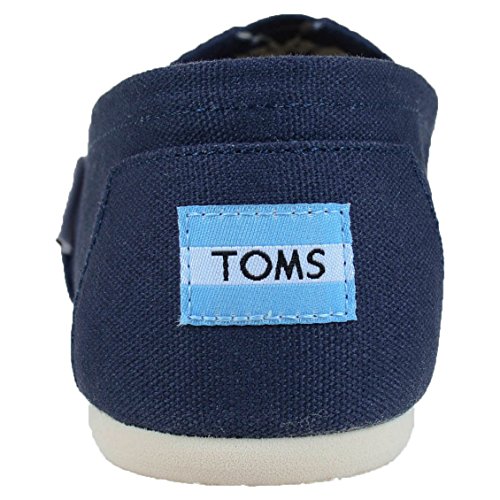 TOMS Navy Canvas Women's Classic 001001B07-NVY (Size: 7) - Image 4