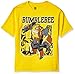 Transformers boys Short Sleeve Tee fashion t shirts, Yellow, 5 6 US