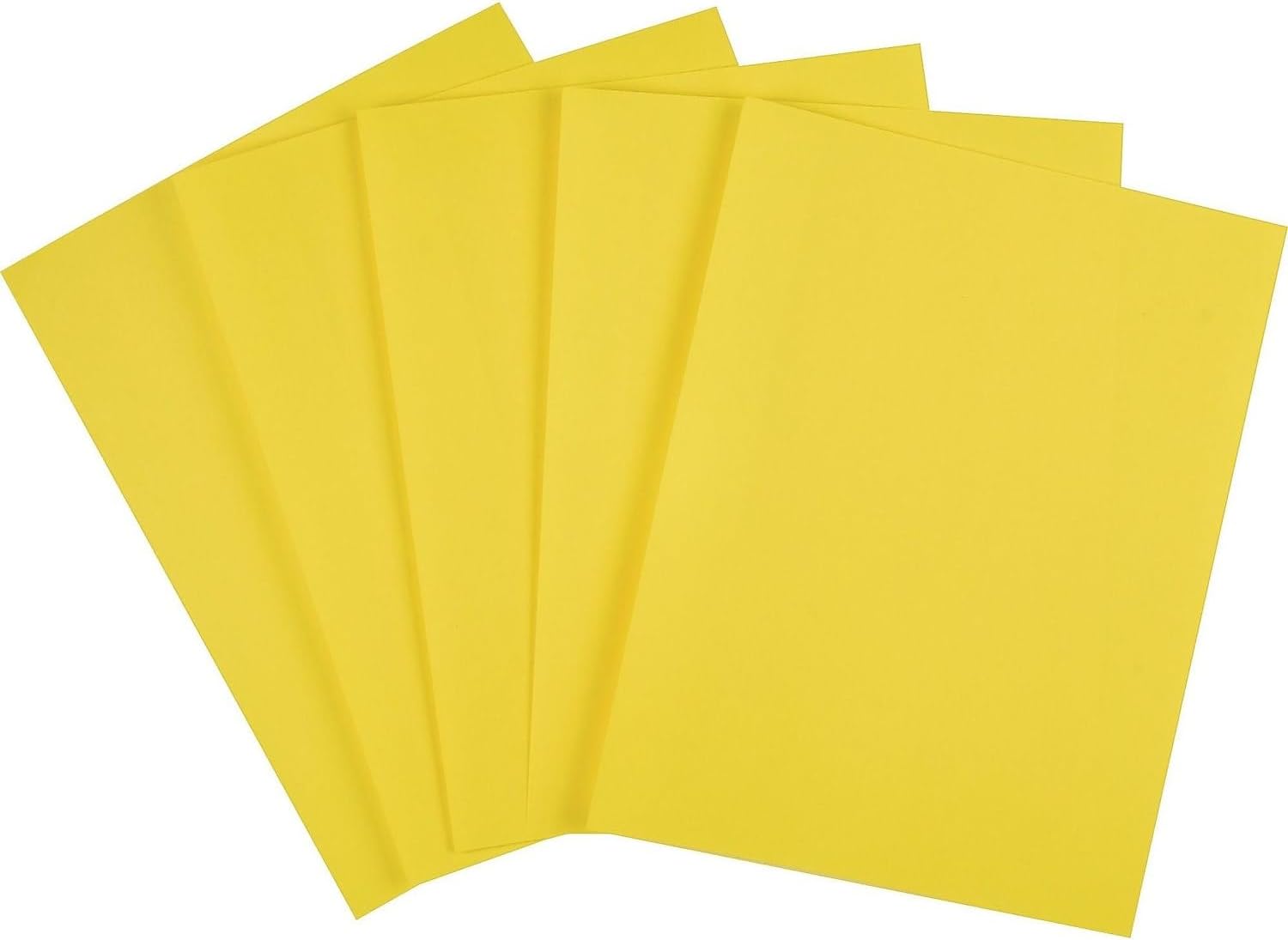 Staples 490954 Brights Colored Paper 8 1/2-Inch x 11-Inch Yellow Ream 500/Ream
