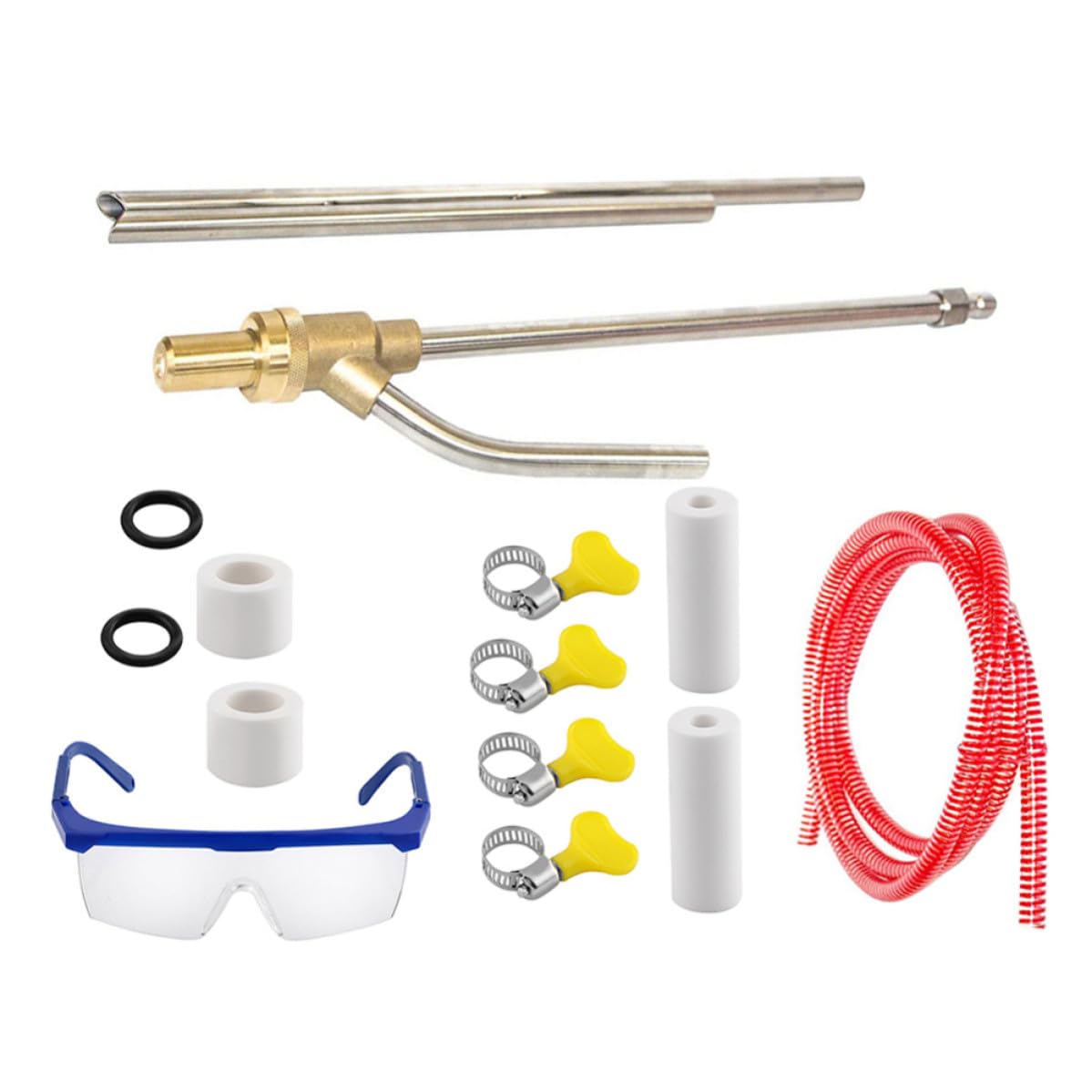 Sandstrahlwerkzeug mit 1/4 Adapter für Rost und Farbentfernung