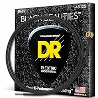 Gauge: Medium (5-String) Hand-made with black polymer coat Signature crisp tone, clarity, and volume of DR's traditional handmade strings Super-thin coating on the plain strings and on the wrap wire Extended string life
