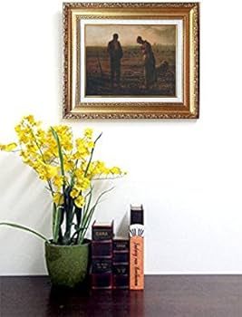 Amazon.co.jp: ミレー［世界の名画コレクション］『晩鐘・F6号』複製画