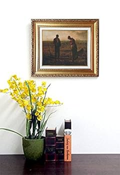 ミレー 晩鐘 絵画 複製画 楽天市場】【初めての絵画】ミレー『晩鐘』 金の額 飽きの来ない