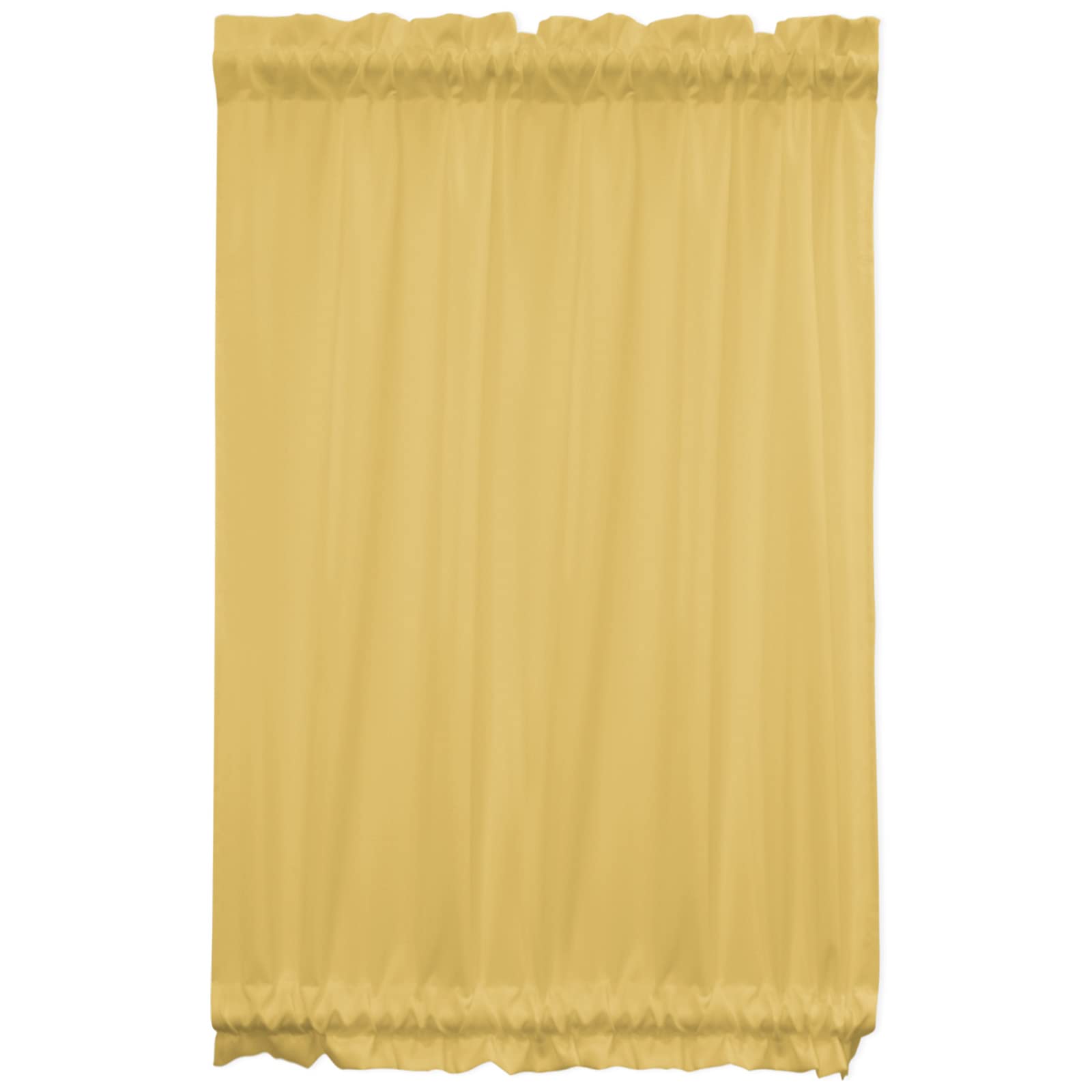 Amazon.com: ZOE GARDEN Yellow Solid Door Curtains for Door Window