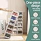 Wuciray 12 Schuhboxen Transparent Faltbar Shoe Box Schuhkarton Sneaker Regal Schuh Aufbewahrung Organisierer Ordnungssystem