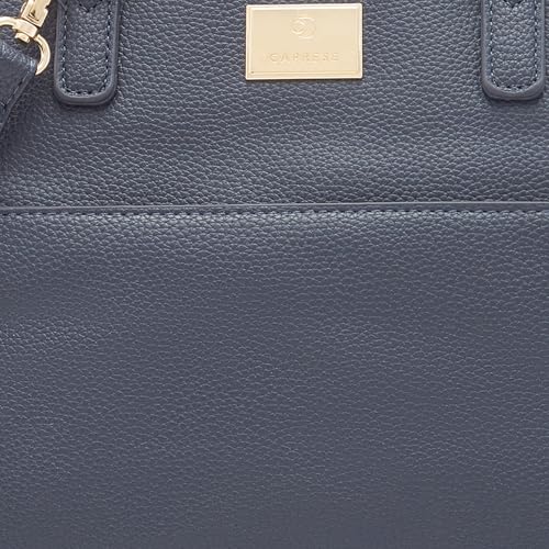 Image of Caprese Shane Satchel Bag, Large | Sleek Solid Designed Shoulder Bag for Women with Adjustable Sling Strap | Easy Back Access Pocket & Spacious | Perfect for College & Office Use