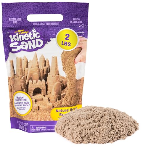 Kinetic Sand The Original Mouldable Sensory Play Sand Brown 906 g (Package may vary)