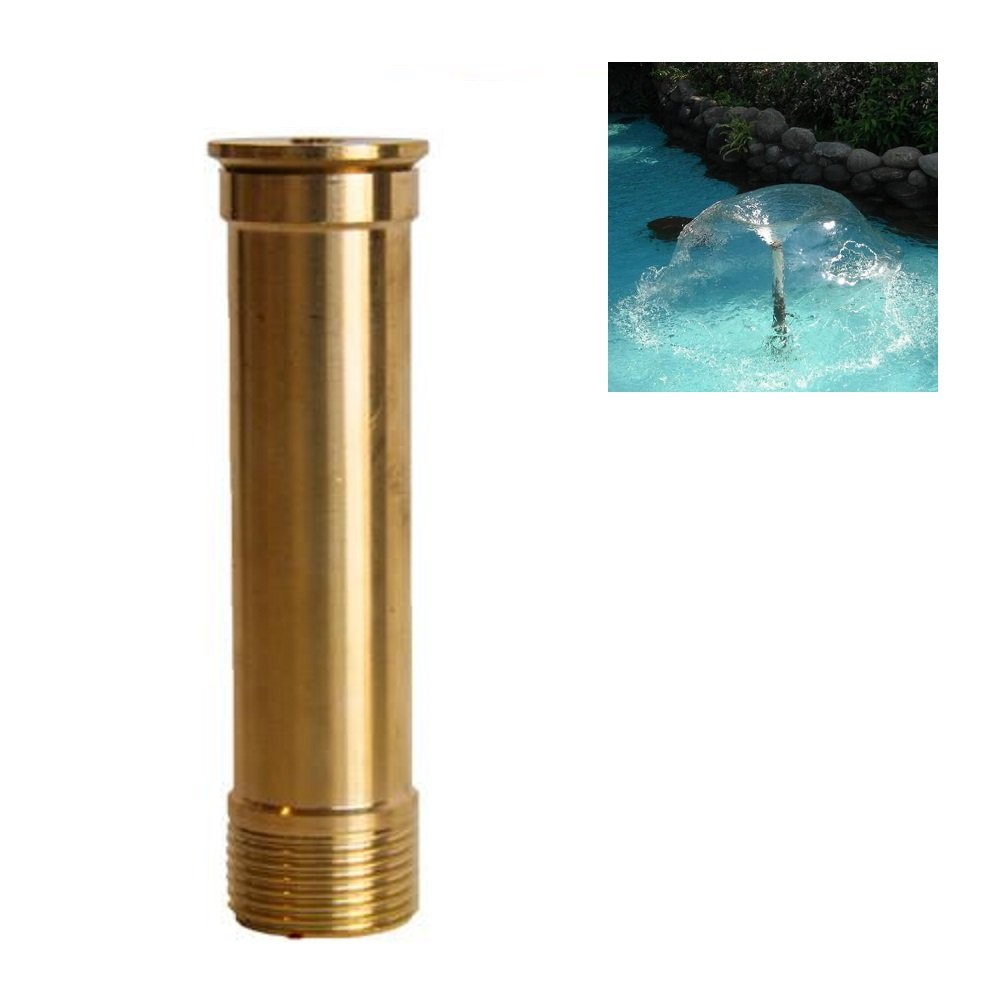 NAVADEAL 2" DN50 Brass Lava Water Fountain Nozzle Spray Pond Sprinkler Head-picture-21