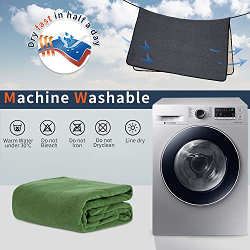 Image of Washable Pee Pads for Dogs, Extra Large Reusable Dog Pee Pad, Waterproof Pet Mat, Dog Playpen Mats for Puppy Training Whelping Playpen Pads