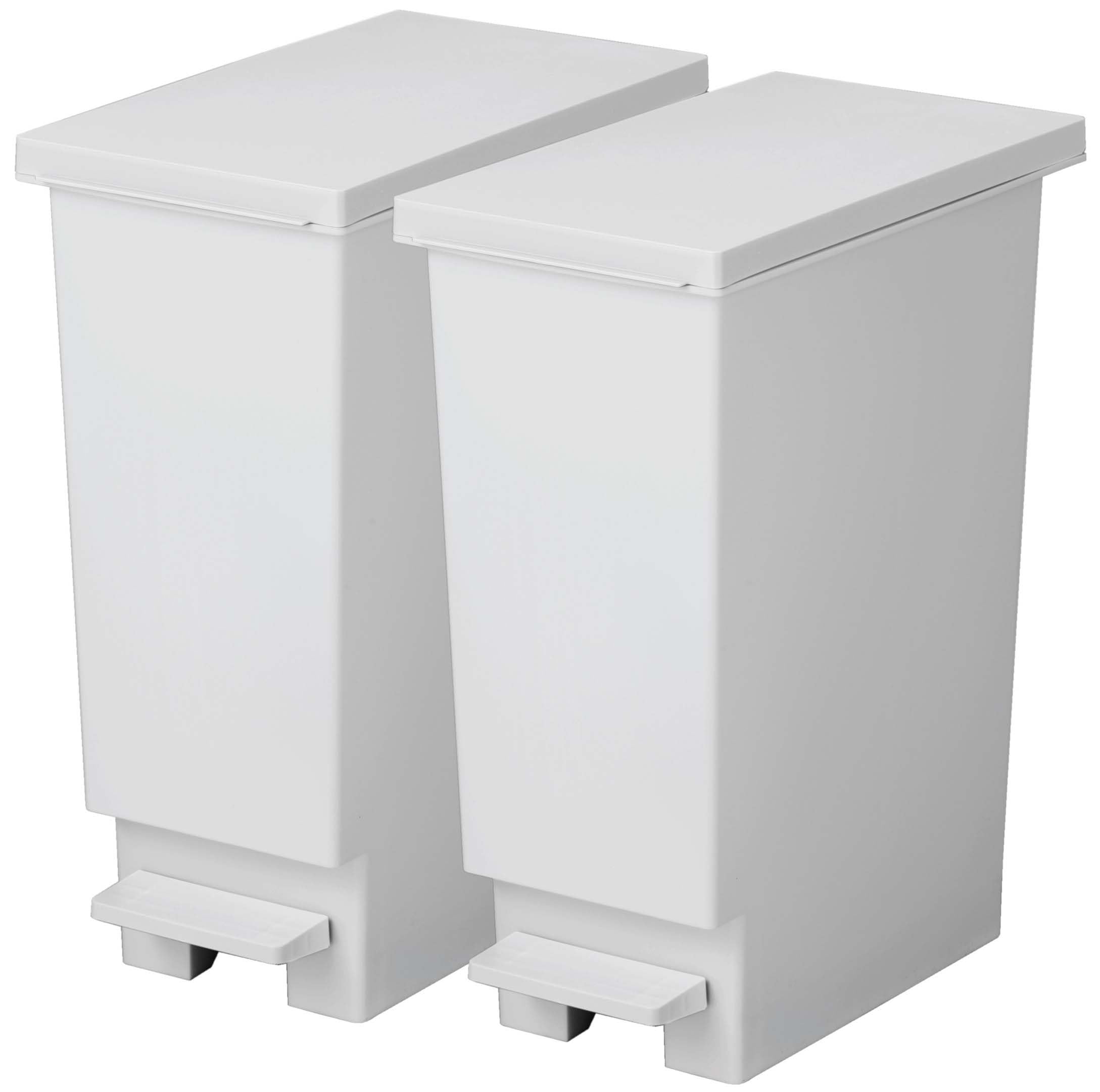 Amazon｜新輝合成 トンボ ネオカラー ゴミ箱 スリム 軽いペダルで