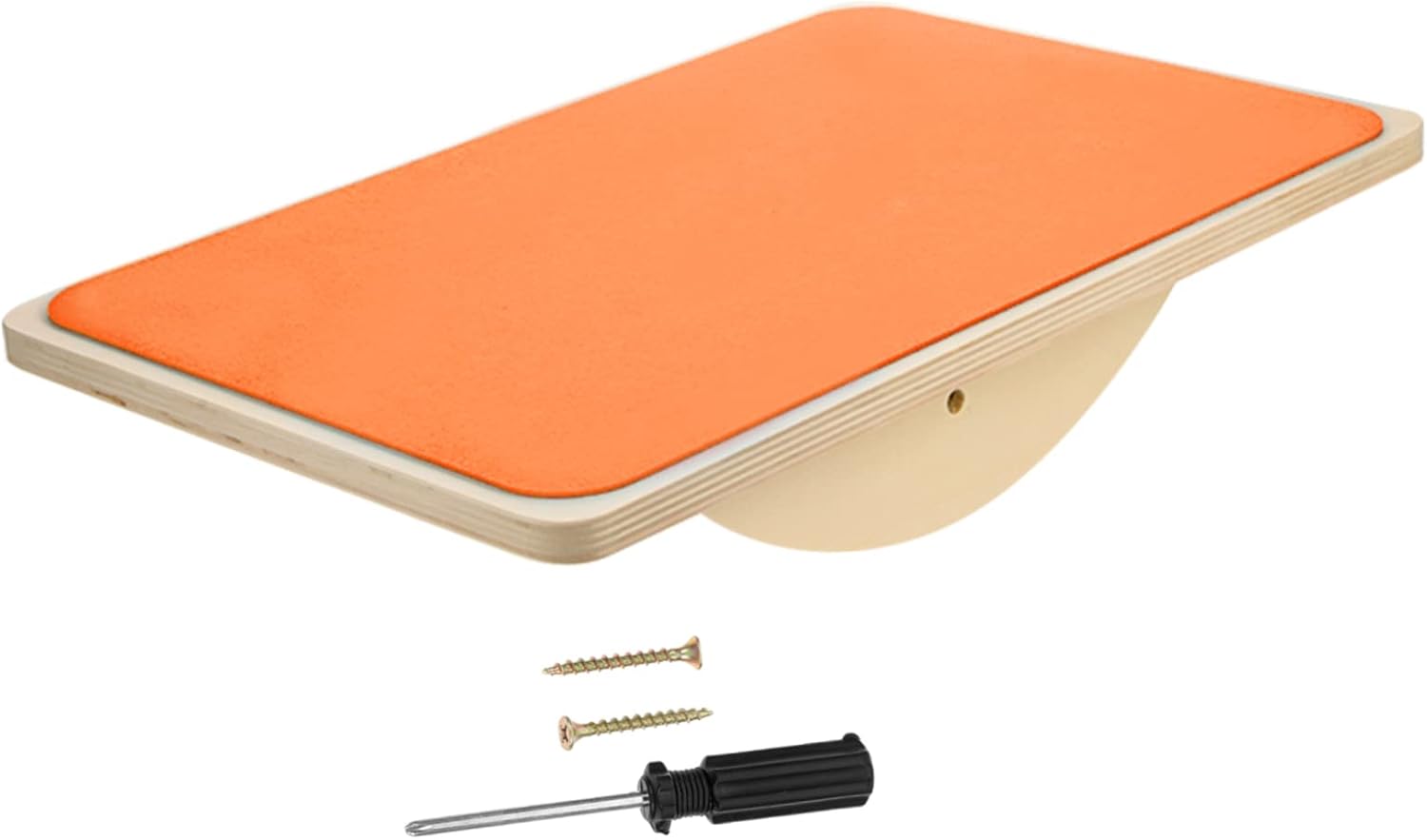 Yardwe Balance Board for Sensory Play Wooden Seesaw Training for Promotes Balance Coordination and Endurance