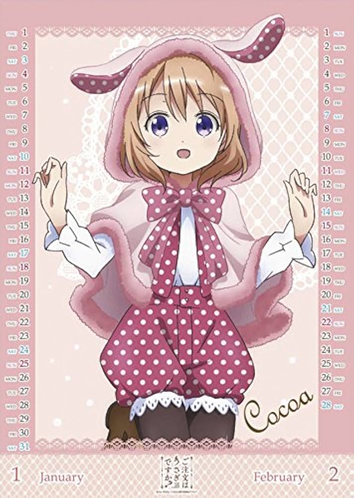 Amazon.co.jp: ご注文はうさぎですか? カレンダー 2015年