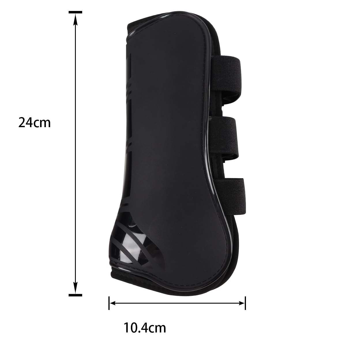 Guêtres pour Jambes de Cheval 2 Pièces avec Boucles de Réglage