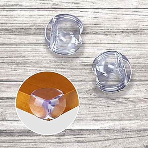 ABC123 - Baby Proofing Corner Guards for Baby Safety - Corner Protectors for Child Safety Against Sharp Furniture Edges - Pack of 26 Cover