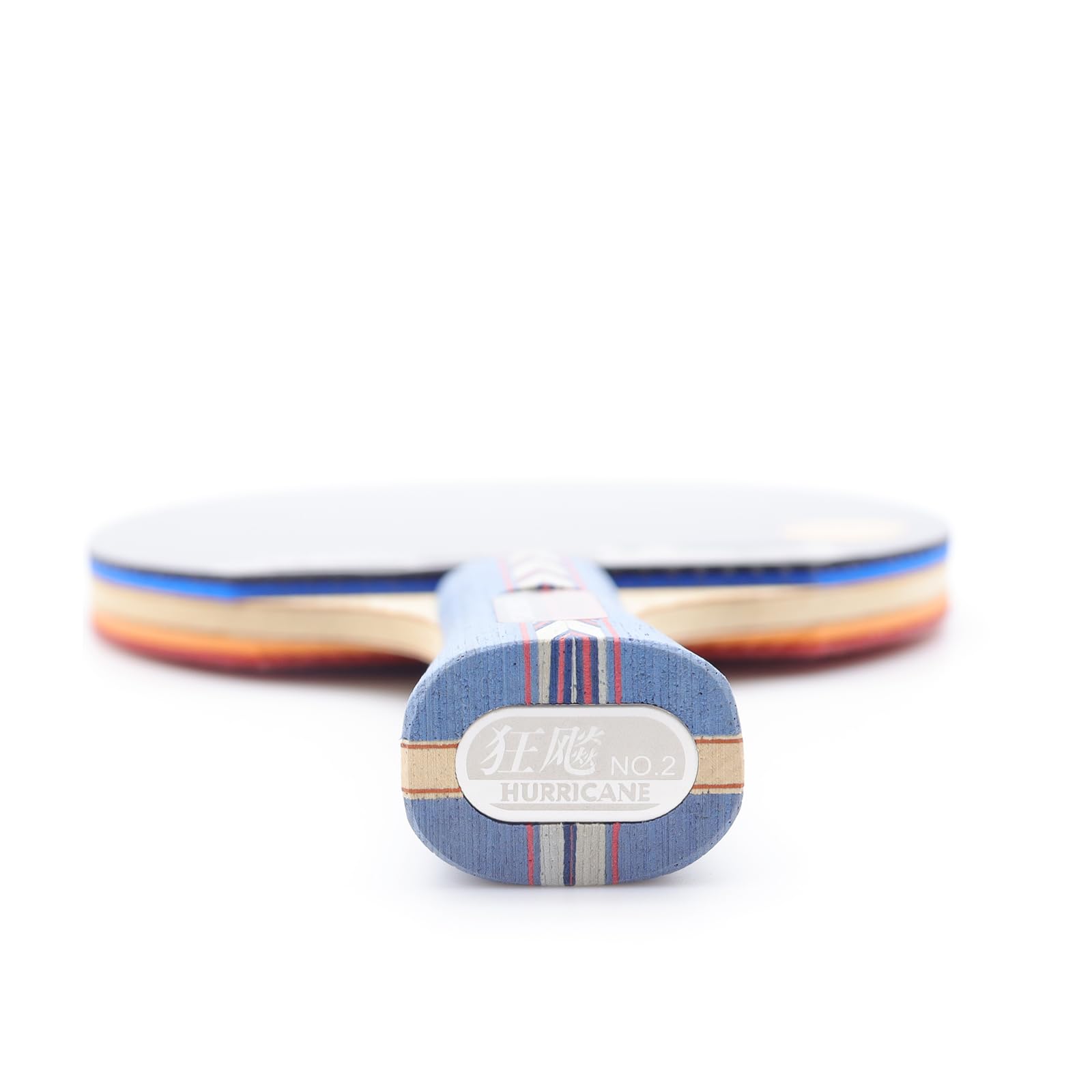 DHS Ping Pong Paddles Professional Table Tennis Racket with Hurricane Rubber Carrying Case - ITTF Approved Rubber for Tournament Play