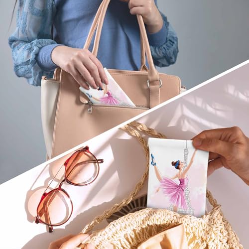 Image of Dragonfly Glasses Case Lightweight Glasses Cases PU Sunglass Organizer Eyeglasses Case Glasses Cases For Men Women