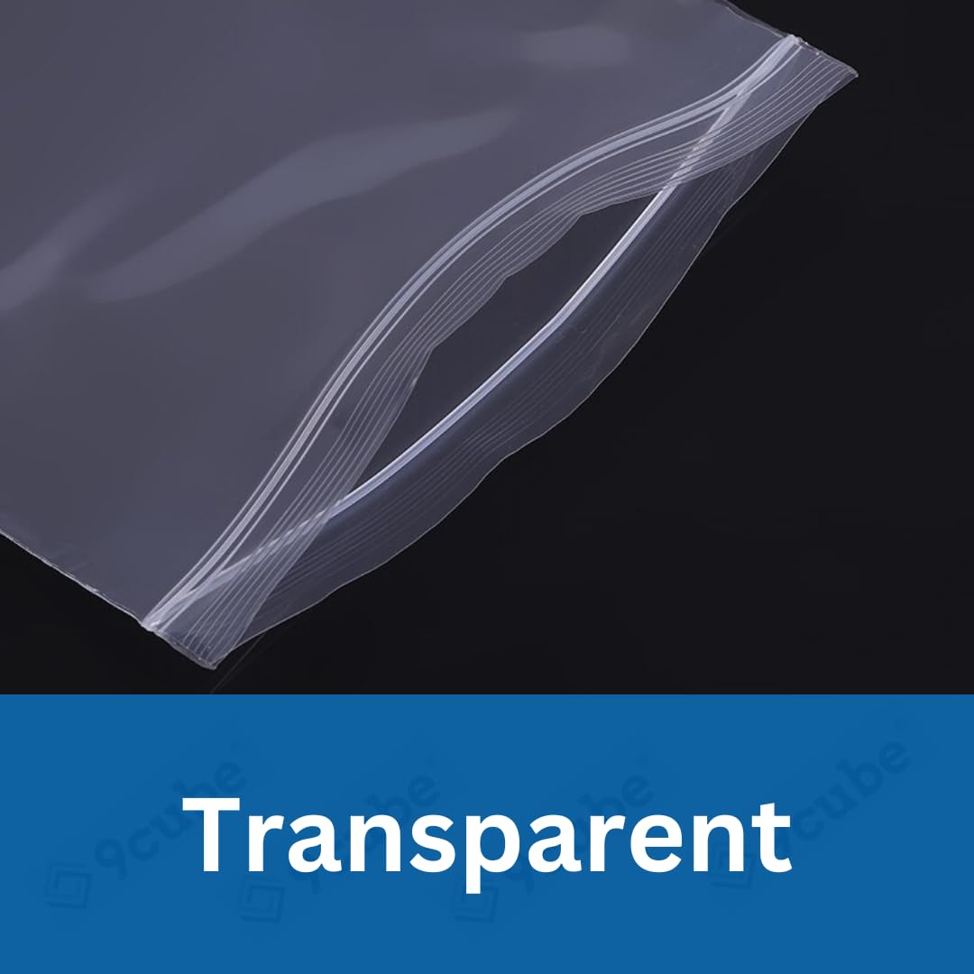 Belle Vous Confezione Da 12 Sacchetti Plastica Richiudibili Trasparenti Con Cerniera Sacchetto Zip 154740s - Foto 12