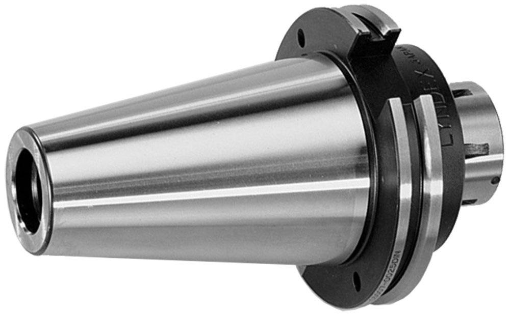 Lyndex C4007-0032 CAT40 Taper ER32 Standard Collet Chuck, 0.078 - 0.787 Collet Range, 1.97 Diameter x 3.13 Length