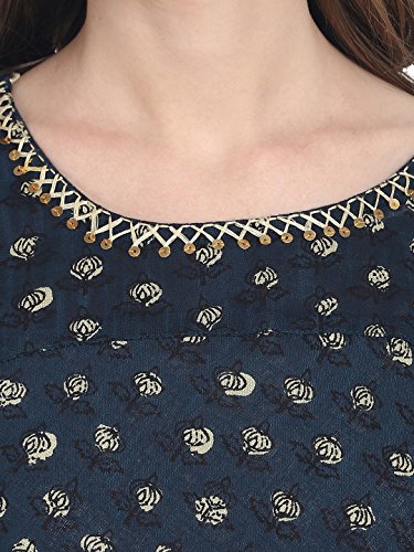 Amayra Women's Cotton Anarkali Kurti (Image - 4)