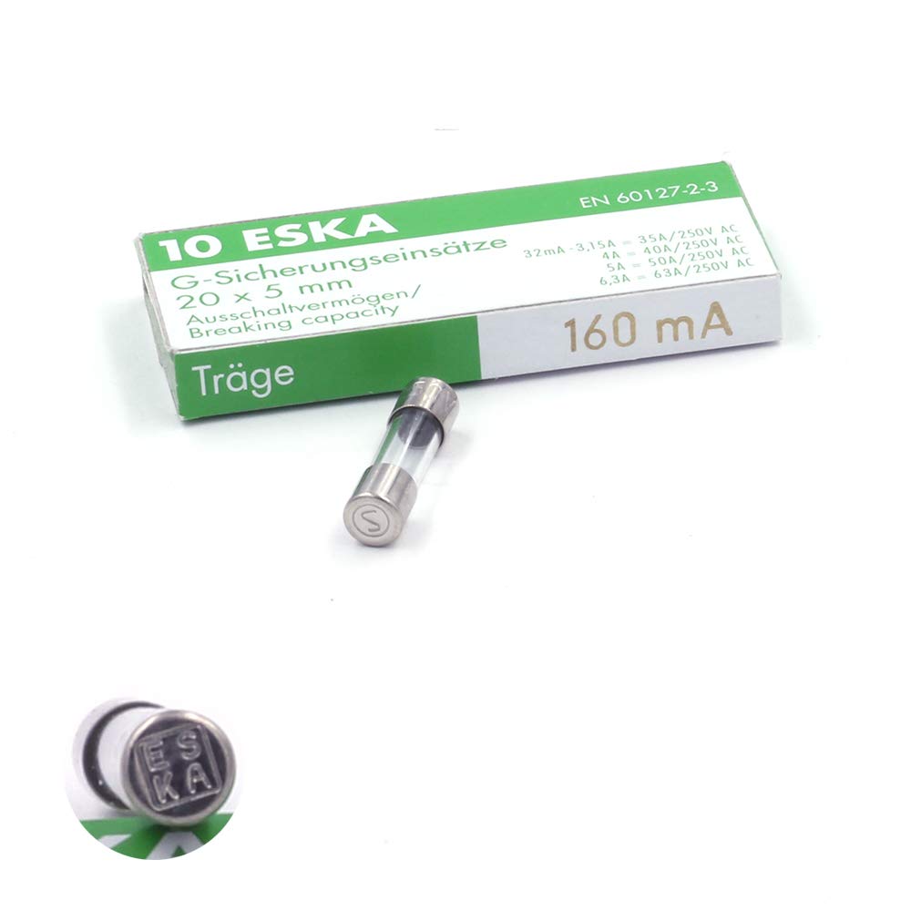 Confezione Da 5 Fusibili Per Vetro A Cartuccia Italia - Foto 2