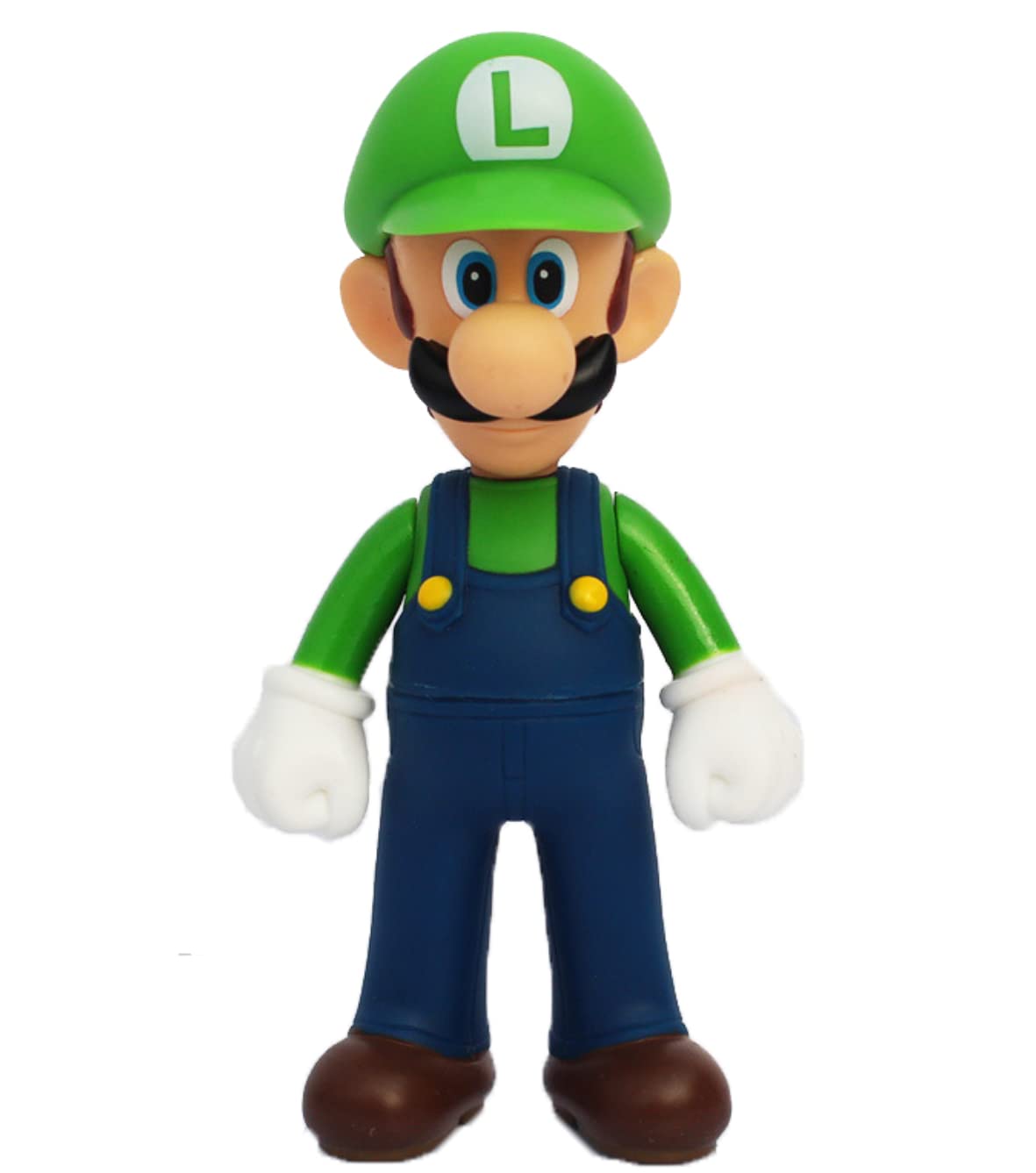 CA Super Mario Bros FC GB DS Wii Luigi Green Hat Model Anime Figure