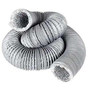 Astberg PVC Flexible Pipe/Insulated Pipe/Chimney pipe/Duct Pipe/Exhaust pipe/Aluminum pipe (150mm/6