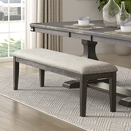 Lexicon Newbury Dining Bench, Brown #TOP3