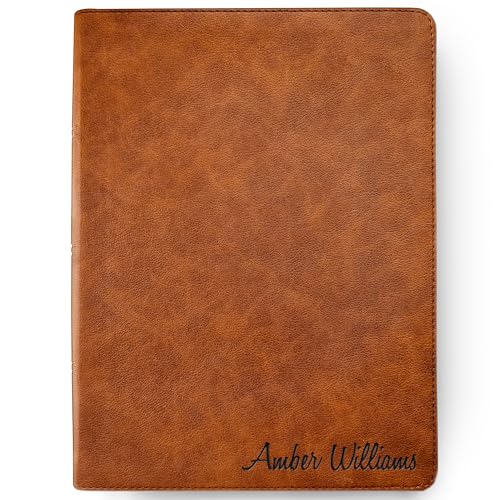 STARKENBURG COMPANY Personalized CSB Bible with Name Engraved, CSB Wide-Margin