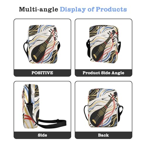 messenger bag for women Shoulder Bag For Woman Croos Body Purses Adjustable Strap for Travel Travel- Pipa Japanese4