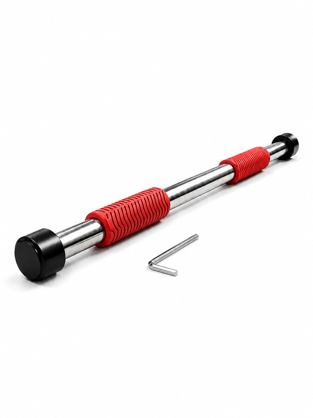 Adjustable Doorway Pull Up Bar for Home Fitness, Multi Exercise Hanging Bar with Soft Foam Grip, Metal Workout Rod for Upper Body Training, Indoor Gym Equipment-picture-12