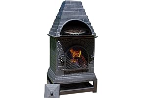 Blue Rooster Casita Grill Chiminea