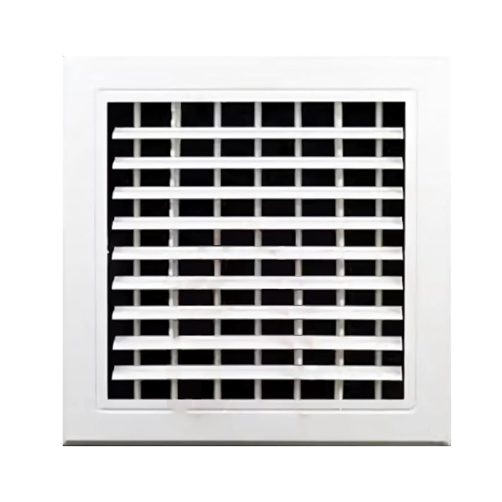 Griglia di ventilazione a parete in ABS | Bianco da 150x150mm a 450x450mm: Armadio Guardaroba Cucina Bagno Ventilazione(250x250mm)