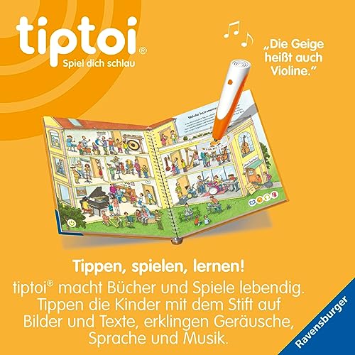 tiptoi® Wieso? Weshalb? Warum? Wir entdecken die Musik, Buch für Kinder ab 4 Jahre