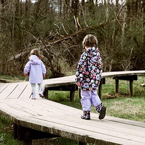Image of JAN & JUL Waterproof Rain Pants for Girls, Lightweight and Breathable